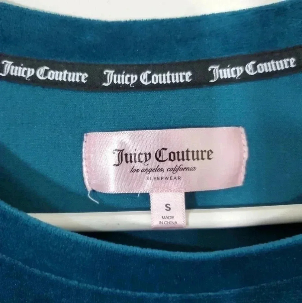 Juicy Couture Bling Velvet Sleep wear top - Picture 4 of 5